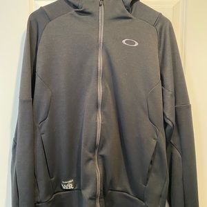 Oakley zip up hoodie - Medium black
